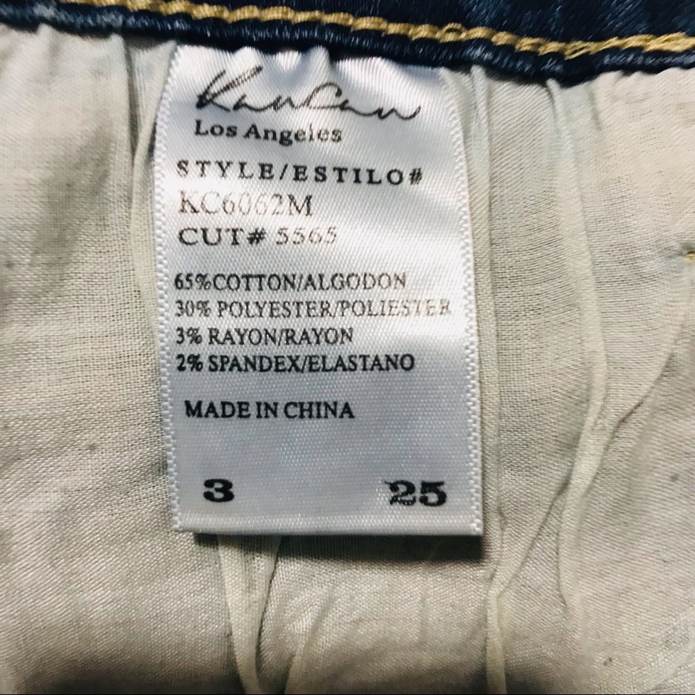 🆕🔥KANCAN(ESTILO) STYLE SUPER CUTE&STYLISH FACTORY DISTRESSED MINI SKIRT!!NWOT! - Picture 10 of 10